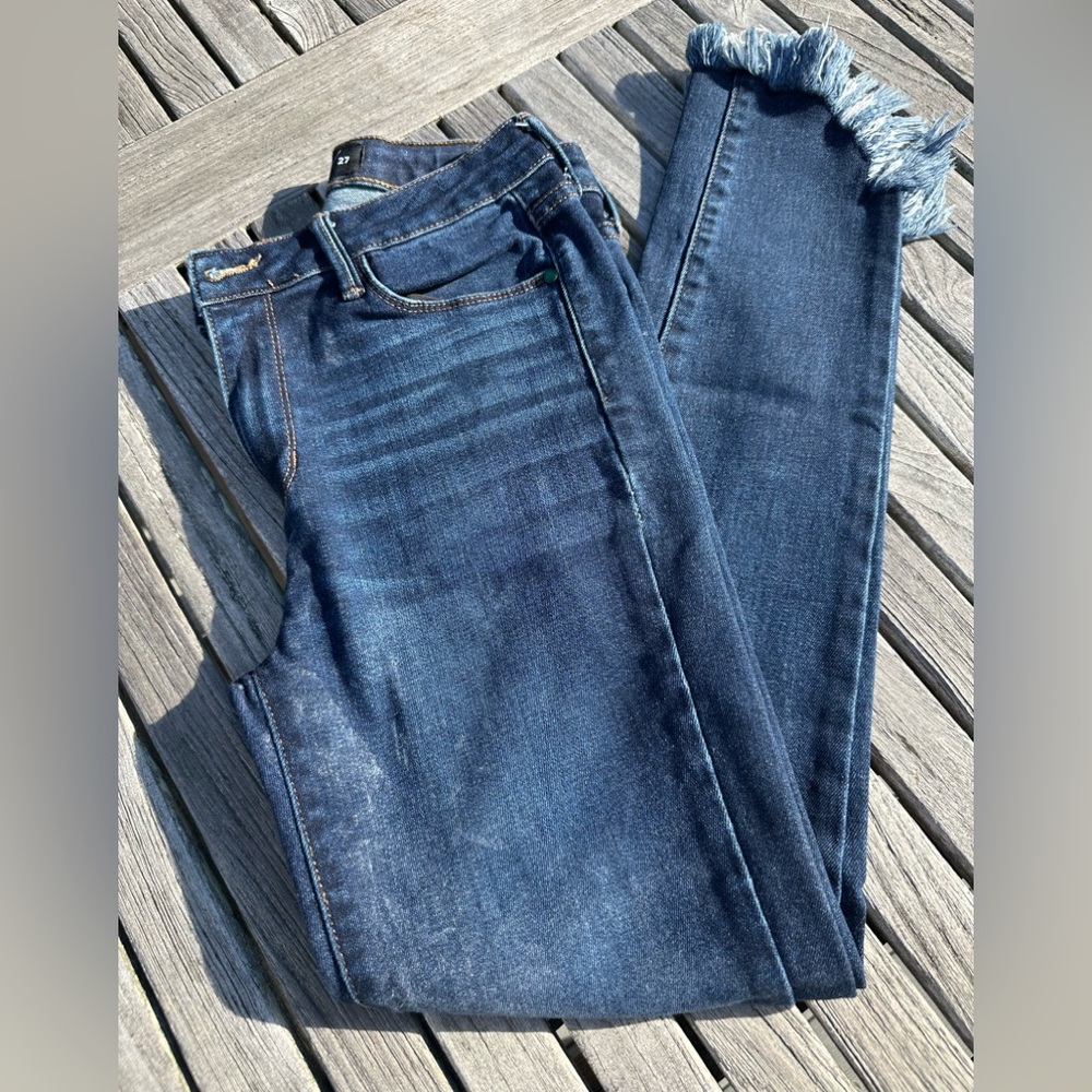 Just black denim jeans, size 27